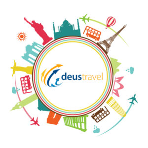 Deus travel logo