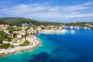 Grčka putovanje: mali gradovi - Fiskardo Kefalonia Grčka - pogled