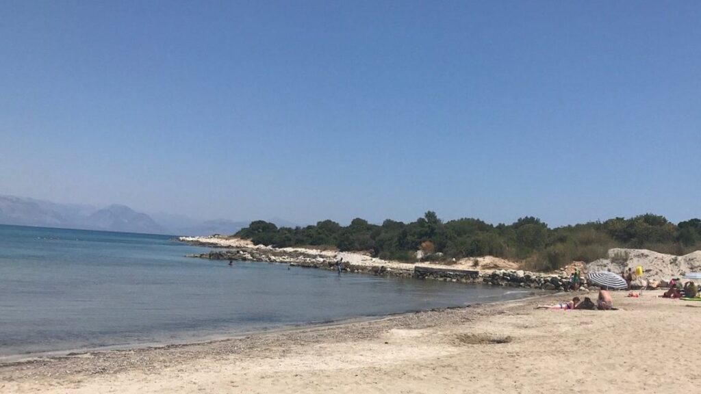 Plaža svetog Spiridona - Top 10 plaža na Krfu